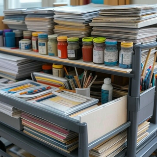 Arts & Crafts Storage Carts