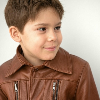 Boys Leather & Suede Jackets