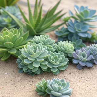 Floral Succulents