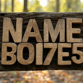 Wood Letters & Numbers