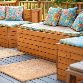 Deck Boxes & Storage Benches