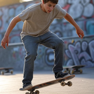 Skateboarding